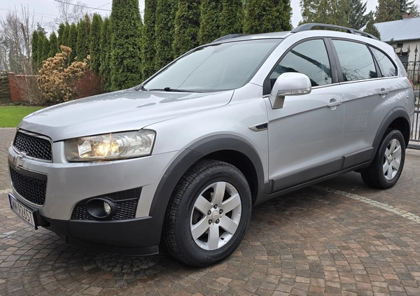 Chevrolet Captiva cena 28900 przebieg: 214000, rok produkcji 2011 z Siewierz małe 254